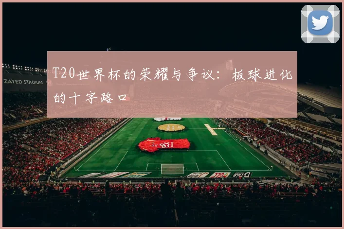 T20世界杯的荣耀与争议:板球进化的十字路口